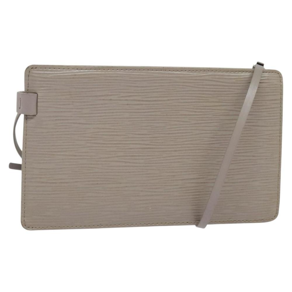 LOUIS VUITTON Epi Rochelle Pouch Lilac M5292C LV Auth 116912